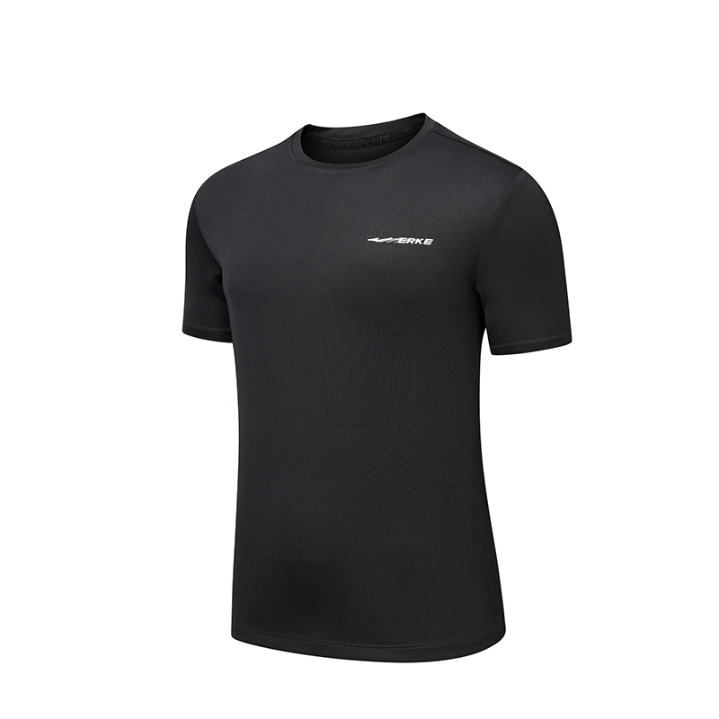 Erke Running T Shirt Men’s Jet Black