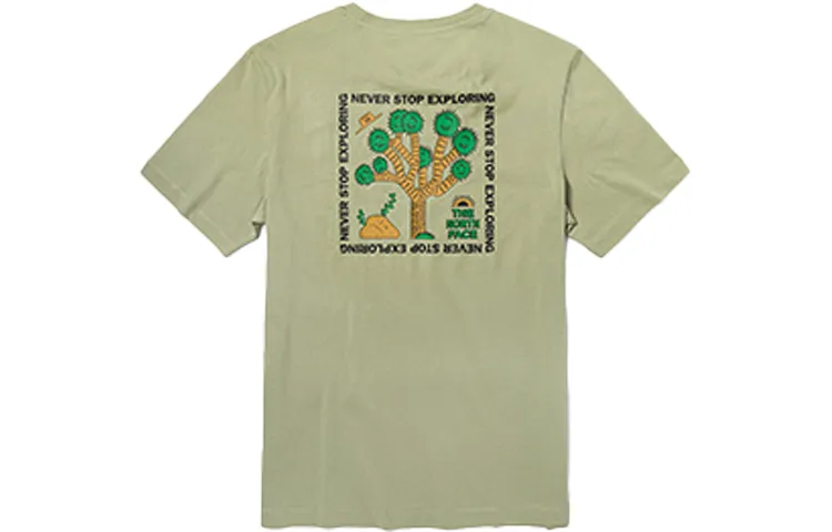 THE NORTH FACE T Shirt Unisex Green