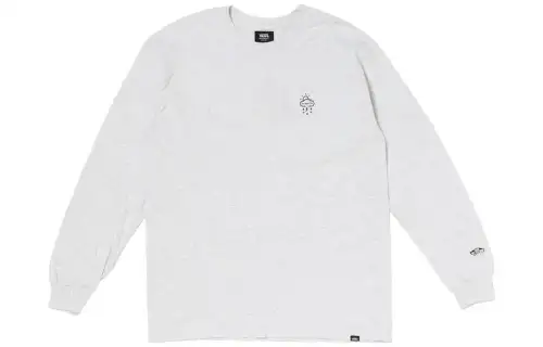 Vans X Alwayth SS23 T Shirts Unisex Gray Crew Neck Moderate Straight Fit
