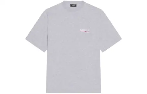 Balenciaga T Shirt Men's Light Gray