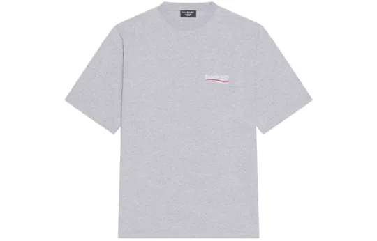 Balenciaga T Shirt Men's Light Gray