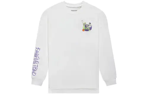 Li Ning T Shirts Unisex Basic White Crew Neck Moderate Straight Fit