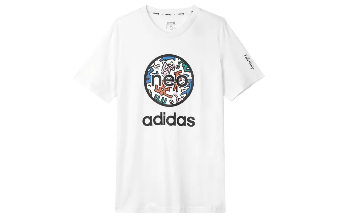 Adidas Neo x · Keith Haring T Shirt Unisex White