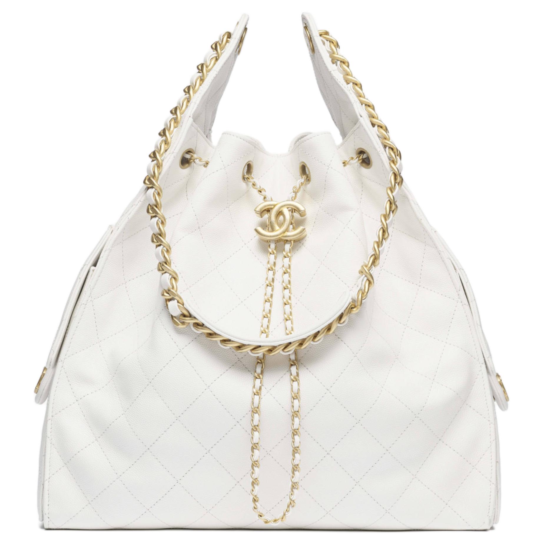 Женская сумка Chanel 25Bag 25P (белая) — фото 5