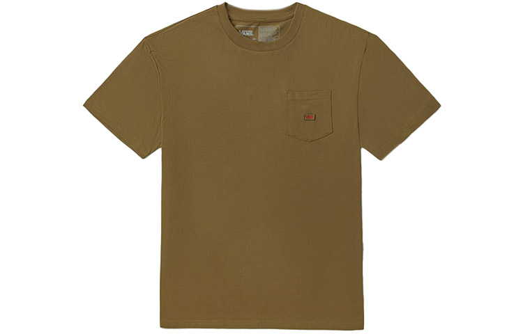 Футболка Vans Logo Tee (очищенная горчица / горчичная)