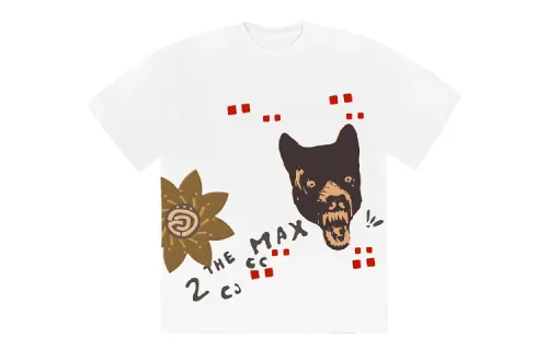 Travis Scott Cactus Jack Wolf T shirt