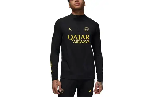 Jordan Paris Saint Germain Strike Third T Shirt Men's Black