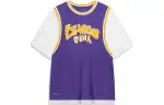 Li Ning Sports Fashion Collection T Shirt Unisex Free Purple