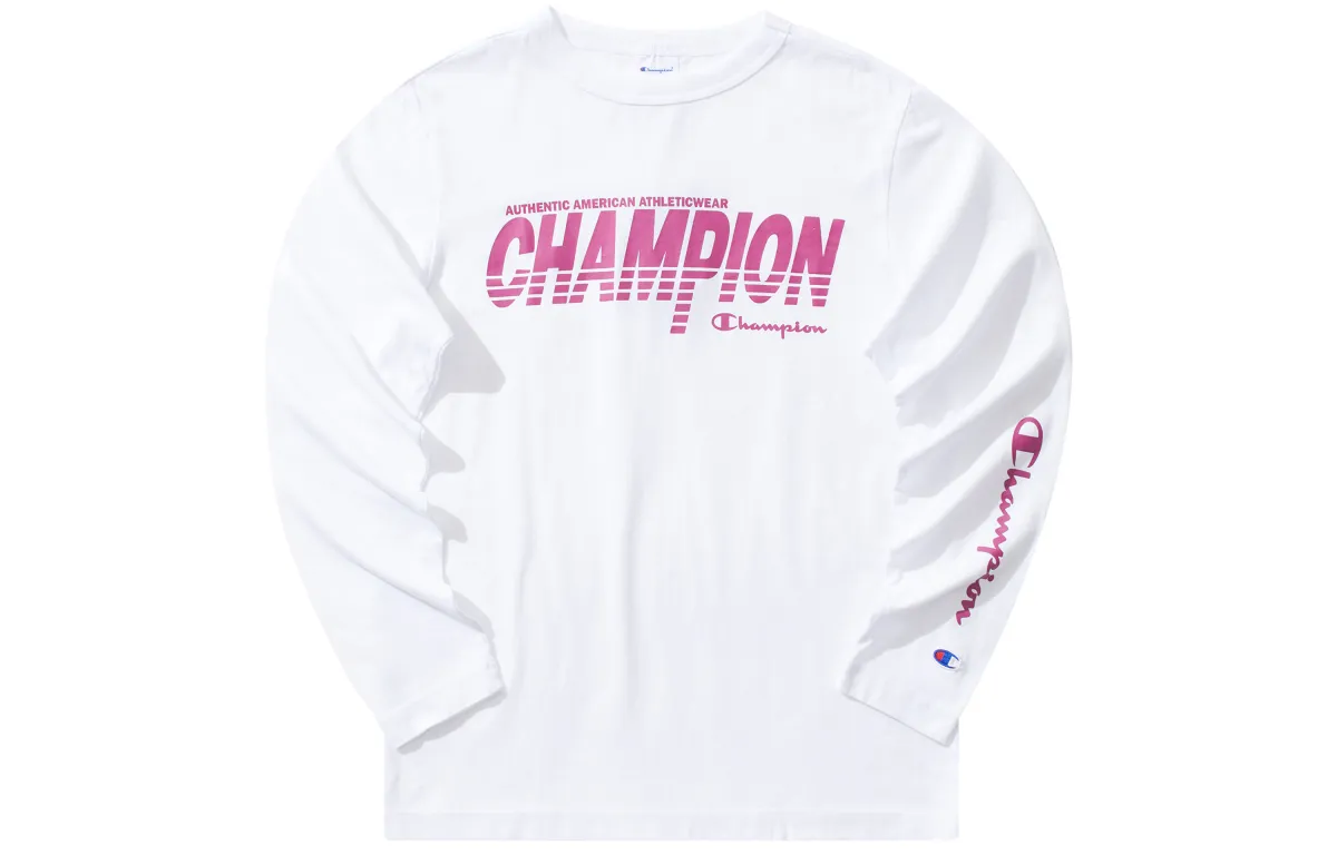 Champion Long Sleeved T Shirt Japan Version Unisex