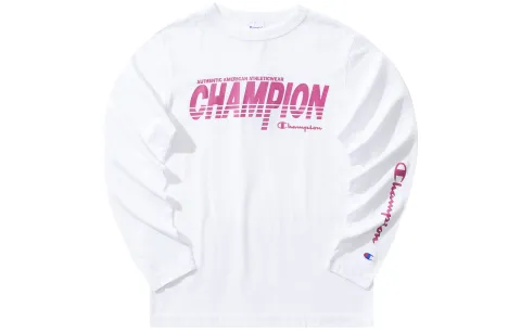 Champion Long Sleeved T Shirt Japan Version Unisex
