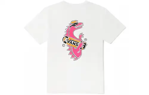 Vans Vintage Vanosaur T Shirt Unisex White