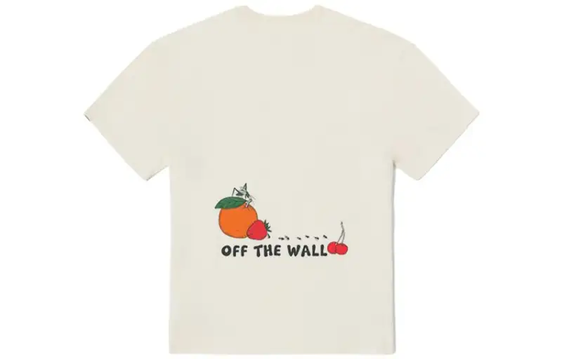 Vans T Shirt Unisex Vintage White