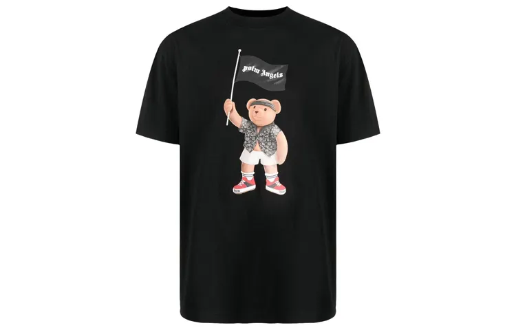 PALM ANGELS Pirate Teddy Bear T shirt