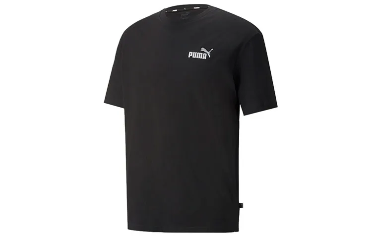 PUMA Set-in Sleeve T-Shirt Men's Black