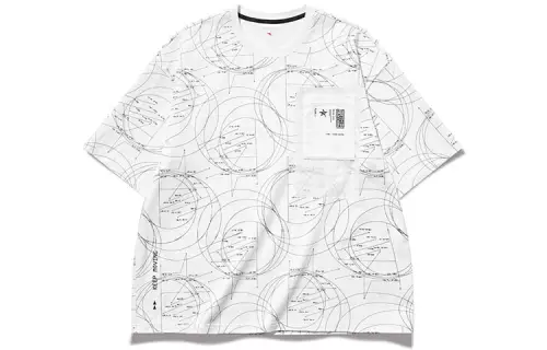ANTA T Shirts Men's White Crew Neck Moderate Straight Fit