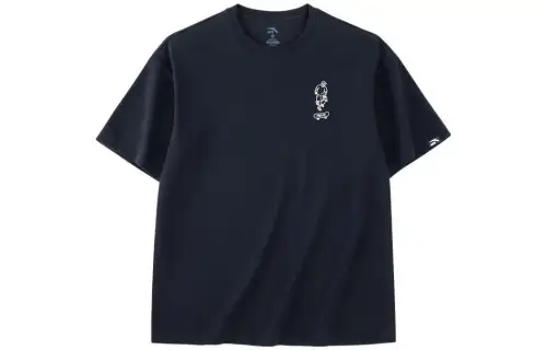 ANTA Life Collection T Shirts Unisex Black Crew Neck Moderate Straight Fit