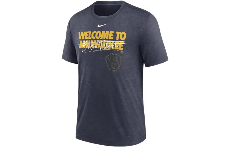 Jordan Michigan Campus Collegiate Block Men's Nike College T Shirt