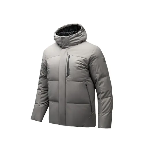 Anta Variety Training Collection Down Jacket Men's Silent Gray