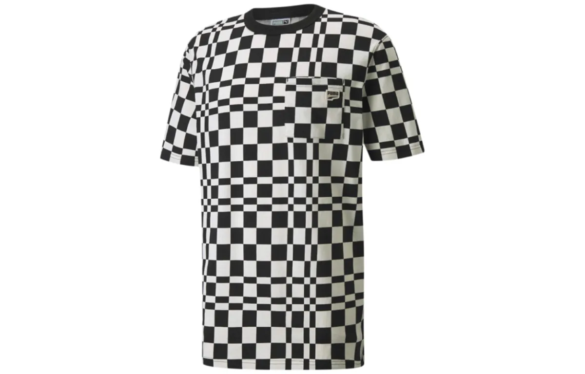 PUMA Set-in Sleeve T-Shirt Men's Black