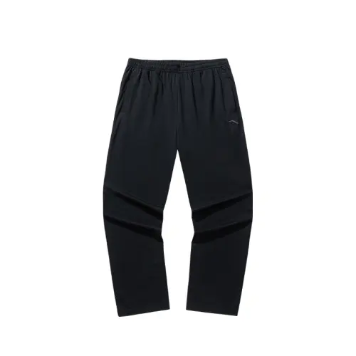 Anta Life Collection Knitted Sweatpants Men's Basic Black