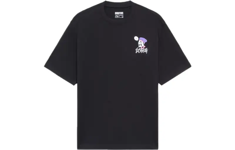 Li Ning Badfive T Shirt Men's Black