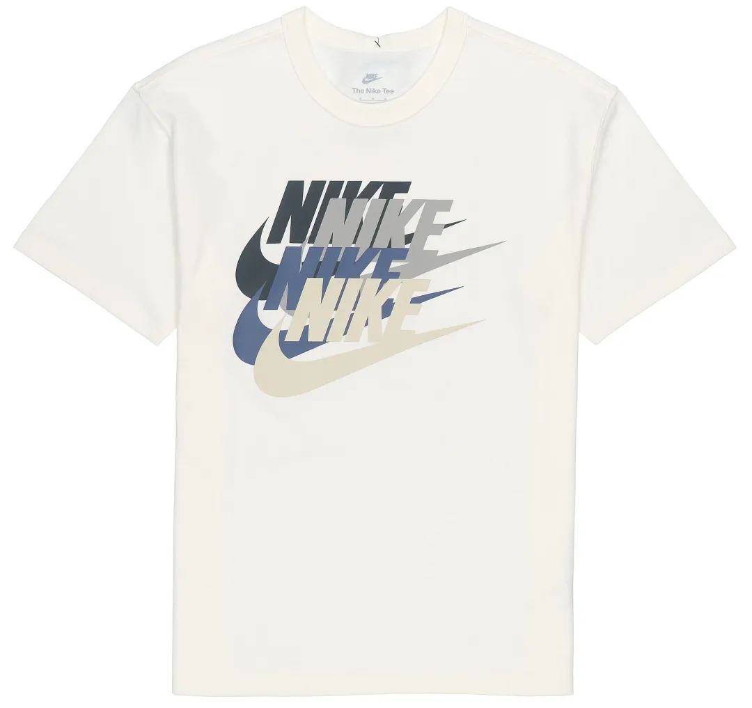Nike T Shirts Men's Crew Neck Moderate Straight Fit