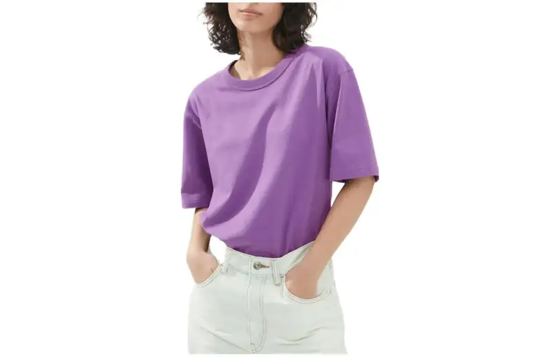 UNIQLO U Collection SS23 T Shirt Unisex Cyan Purple