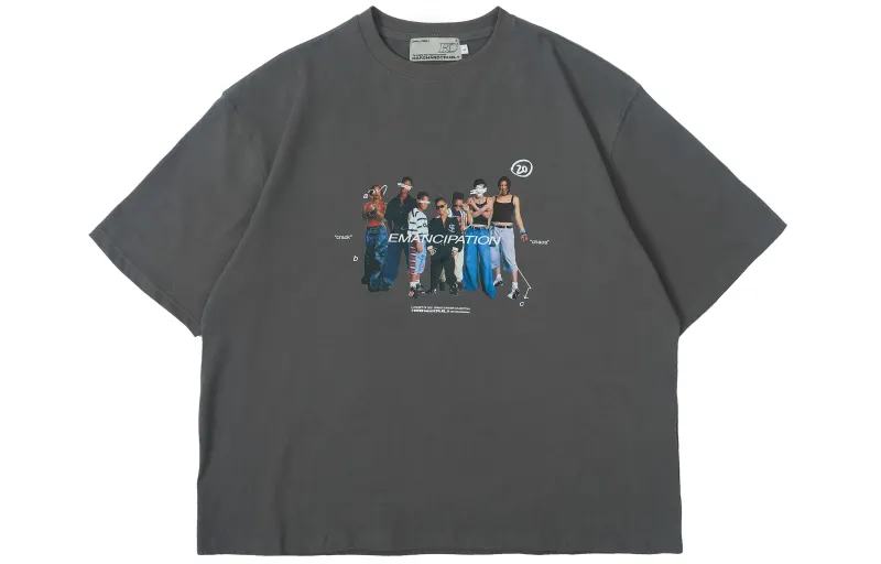 HARSH AND CRUEL T Shirts Unisex Crew Neck Moderate Straight Fit