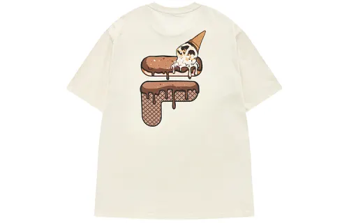 FILA FUSION ICECREAM T Shirt Unisex Lactose Color