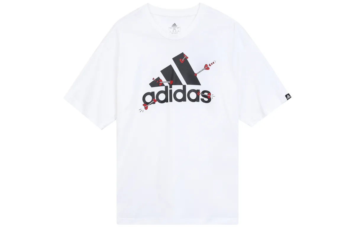Adidas SS22 T Shirt Unisex White