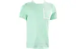 Nike T Shirts Men's Green Crew Neck Moderate Straight Fit