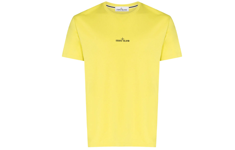 STONE ISLAND SS21 T Shirt Men's Yellow