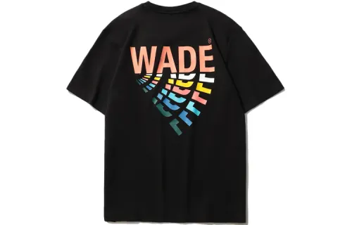 Li Ning, sports black T-shirt with a round collar