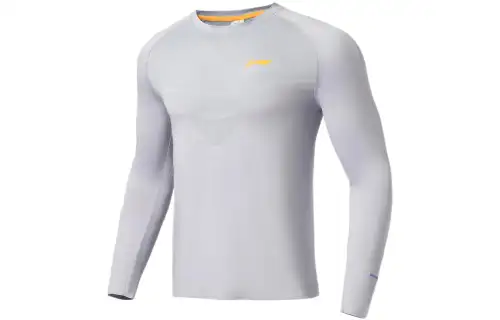 Li Ning Li Ning Running Collection T Shirt Men's Light Frost Blue