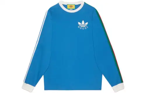 GUCCI X Adidas Cotton Jersey T Shirt