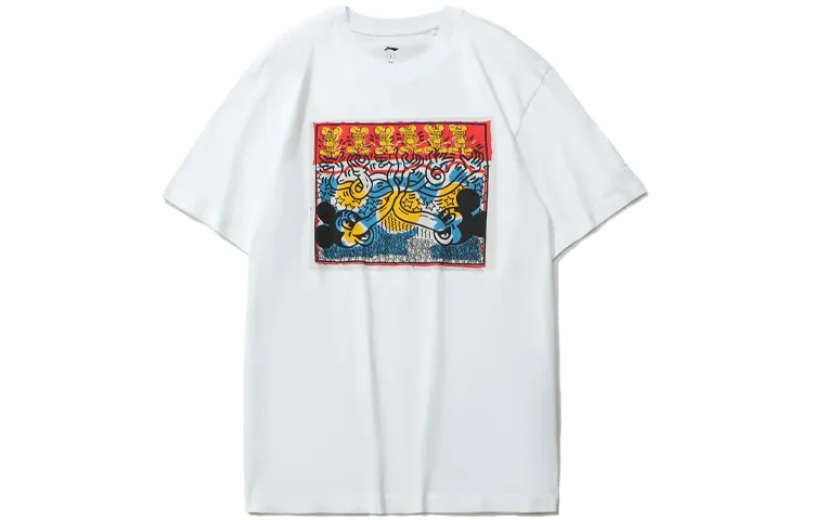 Li Ning Disney T Shirt Men's White