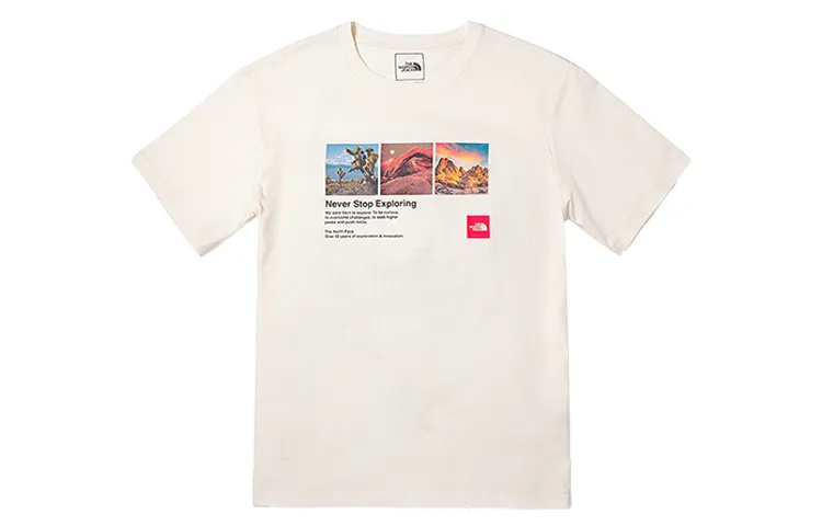 THE NORTH FACE Summer Outdoor Exploration SS23 T Shirt Men's White