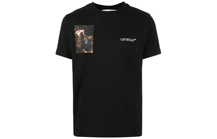 OFF WHITE Caravaggio Lute Slim S/S T Shirt