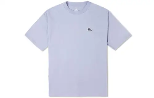 Converse Set-in Sleeve T-Shirt Unisex Blue