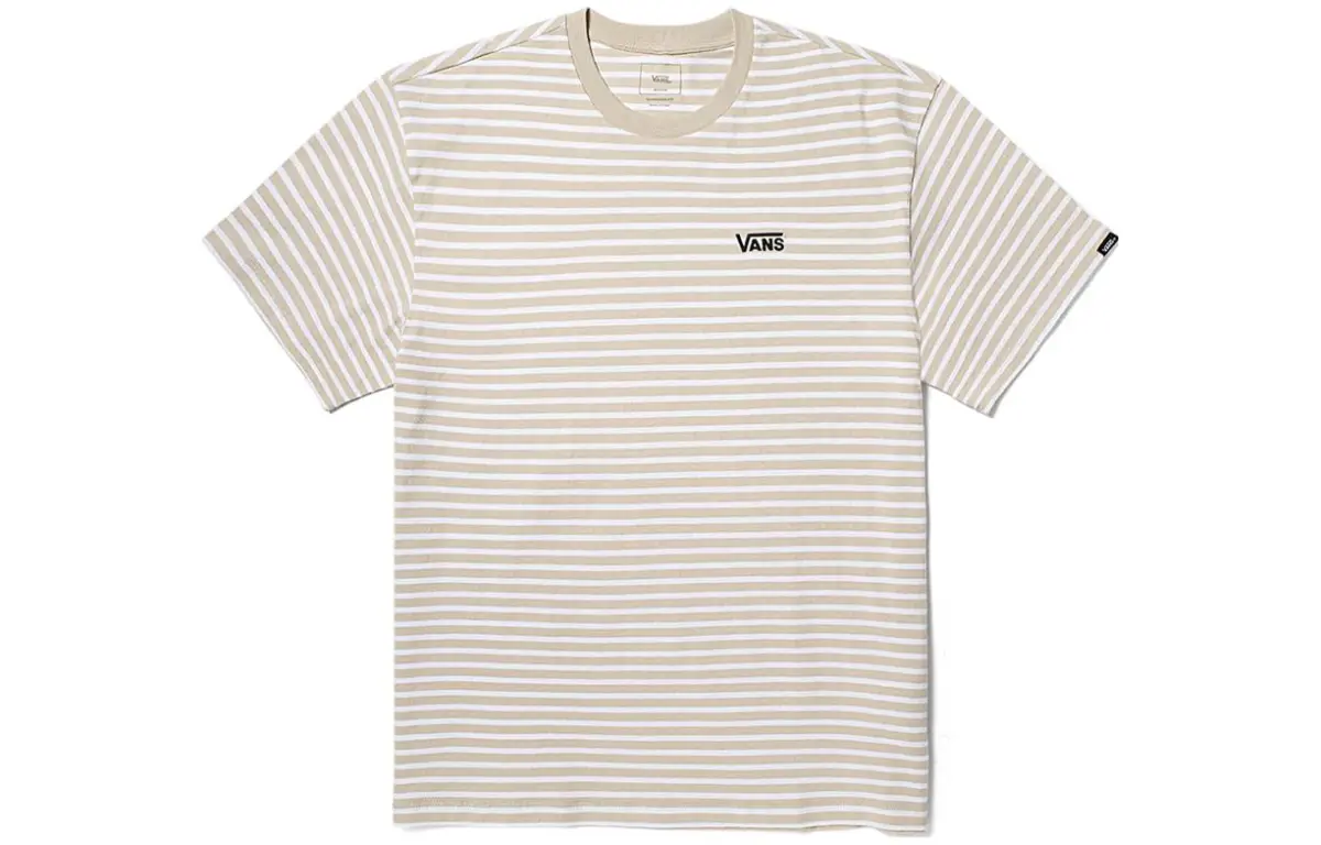 Vans T Shirt Unisex Oat Stripes