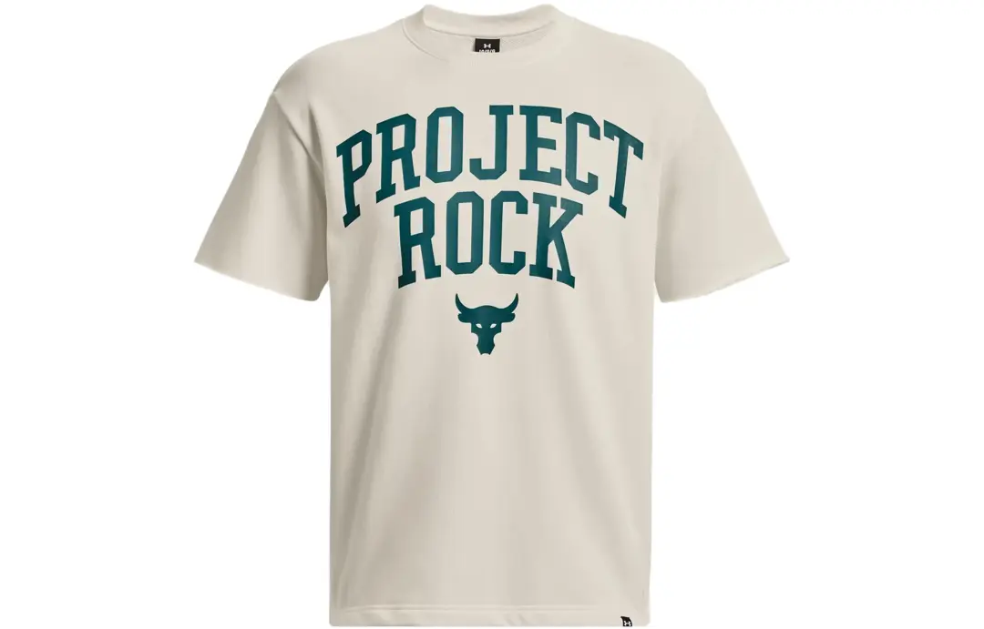 Under Armour Project Rock T Shirt Men's White