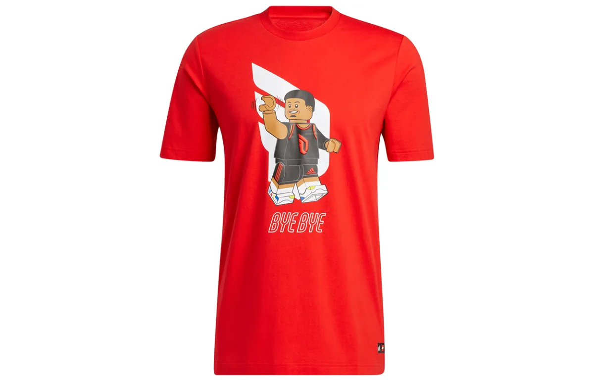 Adidas x LEGO T Shirt Men's Red