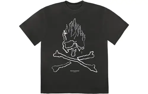 Travis Scott Cactus Jack For Mastermind Skull T shirt