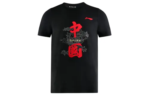 LiNing Regular T-Shirt Men's Black
