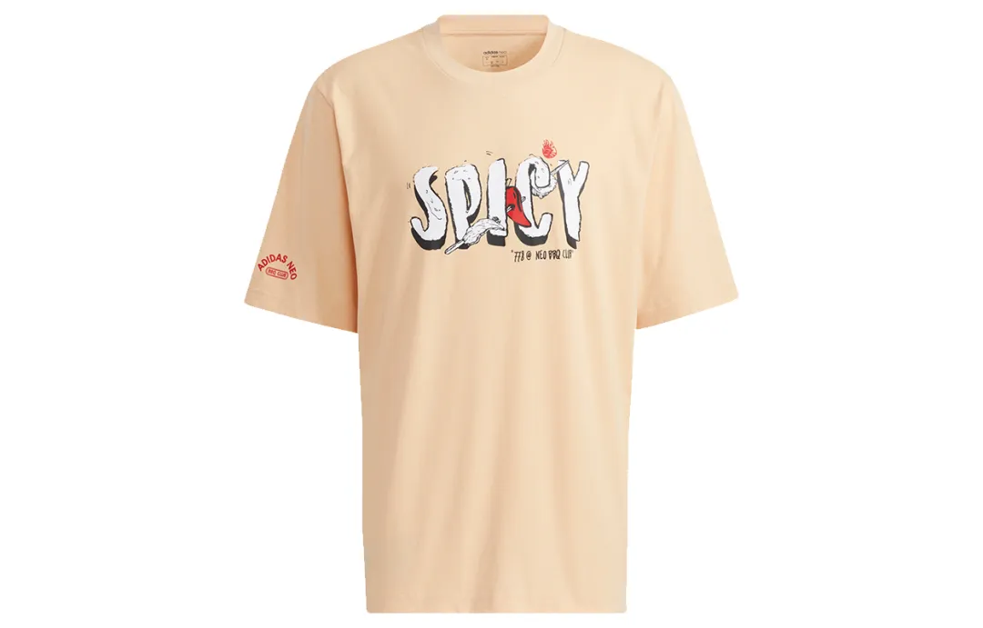 Adidas Neo T Shirt Men's Orange
