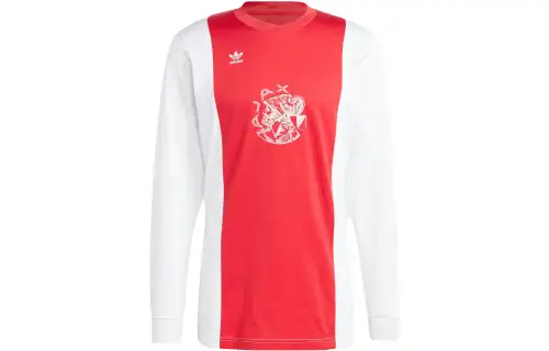 Adidas Originals T Shirts Men's Red Crew Neck Moderate Straight Fit