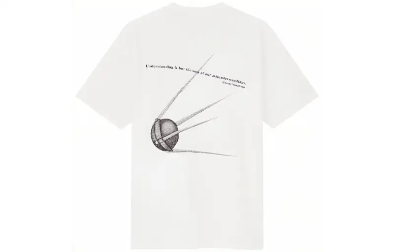 UNIQLO T Shirts Unisex White Crew Neck Moderate Straight Fit