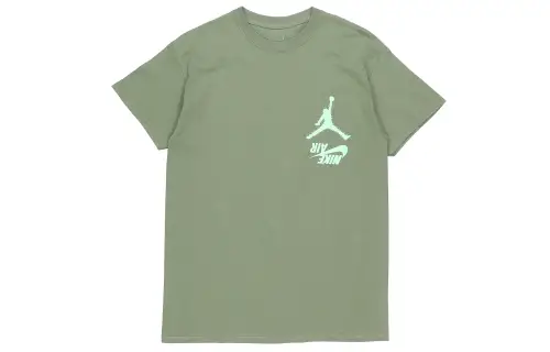 Travis Scott x Jordan T Shirt Unisex Green