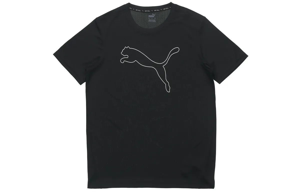 PUMA T-Shirts Men's Crew Neck Moderate Straight Fit