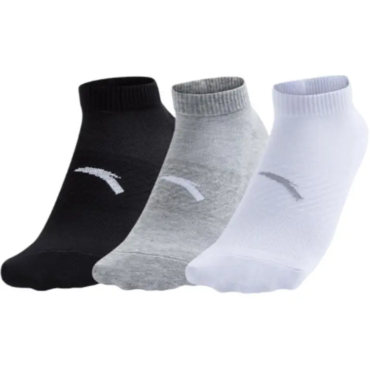 Anta Variety Training Collection Ankle Socks Unisex 3 Pack
